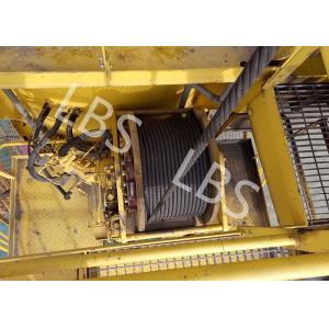 High Strength Steel LBS Groove Drum Winch Machine Tower Crane