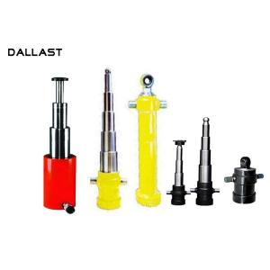 Telescopic Single Acting Hydraulic Cylinder Chrome for Garbage Truck