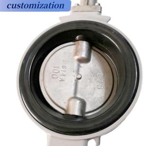 Medium Temperature Aluminum Handwheel Butterfly Valve with Diaphragm Structure