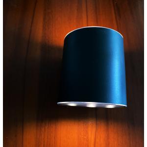 Black Finish External LED Up And Down Wall Lights 3.2V Rechargeable IP65 100