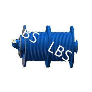 Lightweight Electric Winch Machine With Compact Structure Double Drum