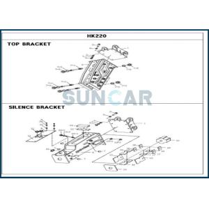 DA691520 Hammer Seal Repair Kit Fits HK220 BHI Hydraulic Breaker