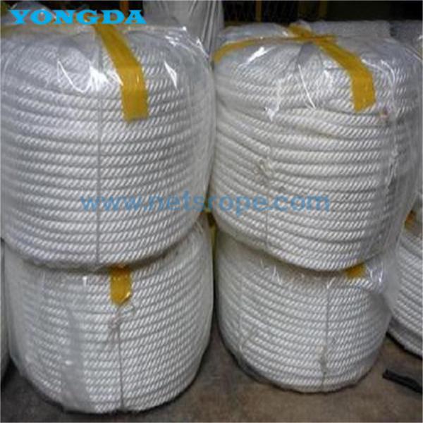High Tenacity Polypropylene Multifilament Fibre Ropes 3 Strand 160mm