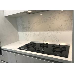 Quality Polished Quartz Kitchen Countertops , Anti Slip Artificial Quartz Stone for sale
