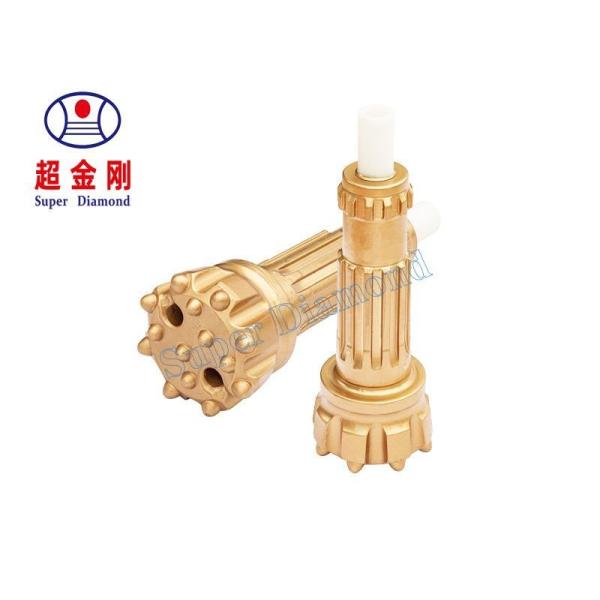 High Air Pressure Rock Drilling 4inch DTH Hammers Td40 / Cop44-Gold DTH Bit for