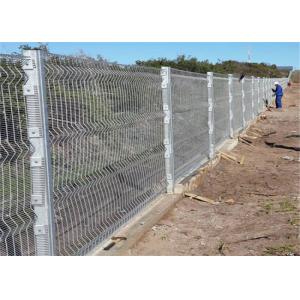 Anti Resistant Clear Vu Fence Panels / Clearvu Fencing Highly Attractive