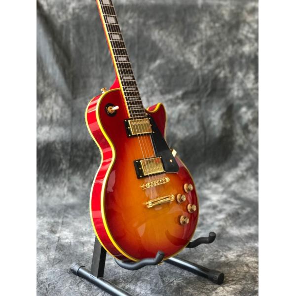 Custom Sunburst color electric guitar Custom LP 60 guitar