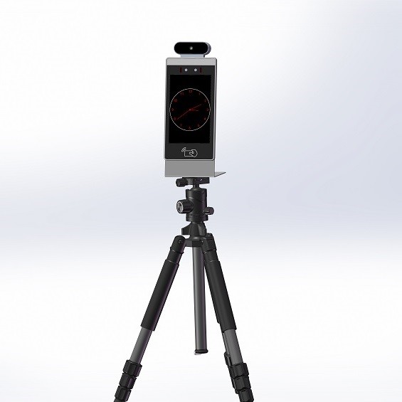 8 Inch poe Body Android Access Control Equipment Face Recognition Temperature