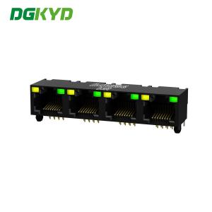 DGKYD561488JB1A1DY1027 Female Rj45 Connector With Light All Plastic Without