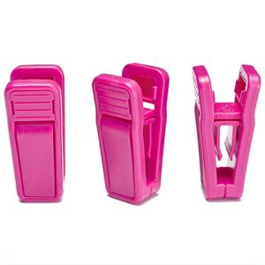 A Style Plastic Clothes Line Hanger Clip red