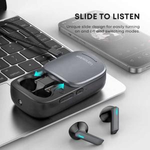 New Arrivals Multi-function Bluetooth Speaker Slide Design Stereo Earphones