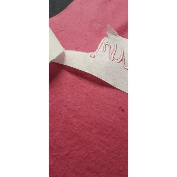 Polyester/Cotton Nonwoven Fusible Embroidery Backing Interlining Nonwoven for Garment