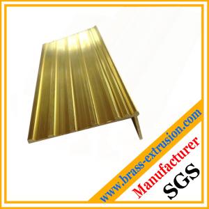 China copper stair nosing profiles copper profiles for stair nosing on sale