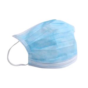Three Layers Surgical Disposable Mask Non Irritating Fluid Resistant