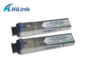 China Metal Enclosure Simplex SFP Transceiver Module , Cisco Compatible SFP Modules on sale