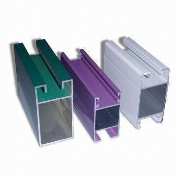Buy Alloy 6063 Extrusions commercial aluminum doors profiles For decoration at wholesale prices
