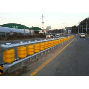 Rotating Guardrail Rolling Guard Barrier , Elastic Roller Barrier System