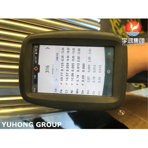 ASTM A269 TP316L / UNS S31603 / 1.4404 Stainless Steel Tube Bright Annealed Tube