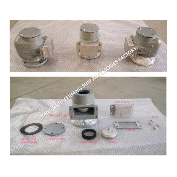 533HFB-DN65 AIR VENT HEAD COMPLETE SET FOR BALLAST WATER TANKS AIR PIPE HEAD MODEL 533HFB-65A