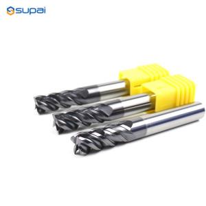 1/2 In Square End Mill 4 Flutes Cutting Tool