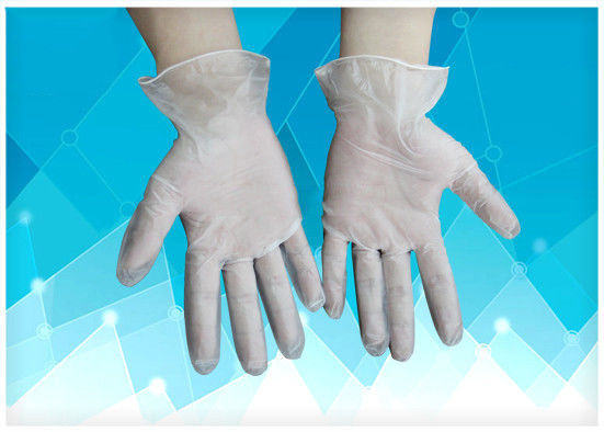 Anti Puncture Disposable Medical Gloves White Color Reduce Hand Fatigue