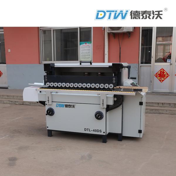 Buy DTW Side Sanding Machine DTL-40DS With Two Brush Rollers for Edge Sanding at wholesale prices