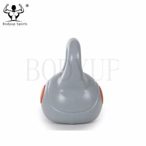 PE And Cement Material Fitness Equipment Kettlebells With Sand Filled