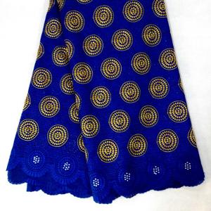 Classical Designed Heavy Voile Lace F50553 Swiss Embroidery Cotton Lace