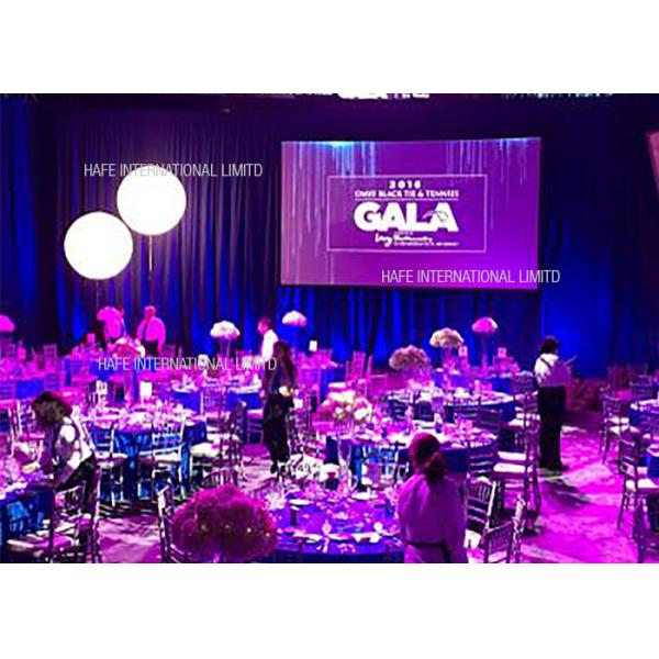 Warm White Event Space Lighting Balloon 120CM , 110V Led Lights For Wedding