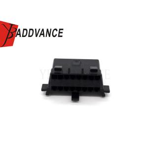 Original 16 Pin Female Auto Wire Harness Connector Black With Terminals