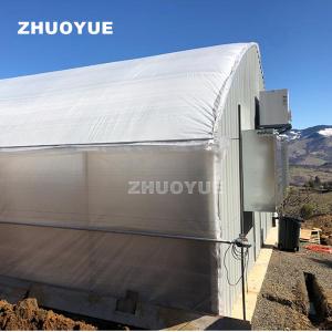 Fully Automated Blackout Curtain Polycarbonate Sheet Greenhouse Light Dep