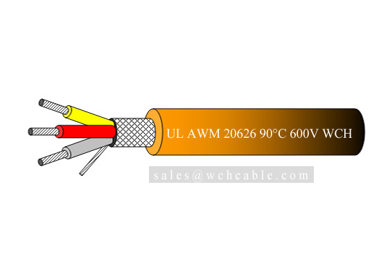 UL20626 Durable Elastomer TPE Industrial Control Cable