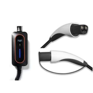 32A Portable Tesla Mobile Charging Station EV Charger With NEMA 14-50