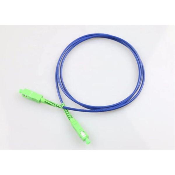 Buy Simplex 3mm SC APC Armored Fiber Jumper ISO Certification at wholesale prices