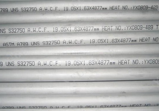A790 UNS32750 F55 3" SCH40 Duplex Stainless Steel Pipe