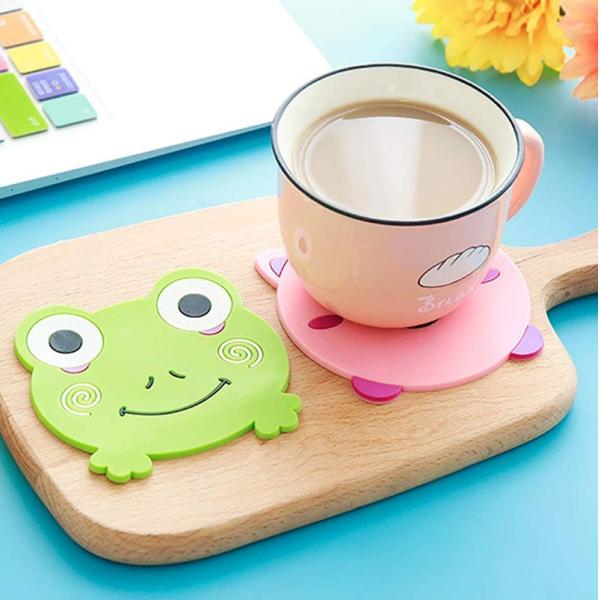 CM-003 Cute Animal PASSIONATE Round Mug Mats Coffee Mug Bar Coasters