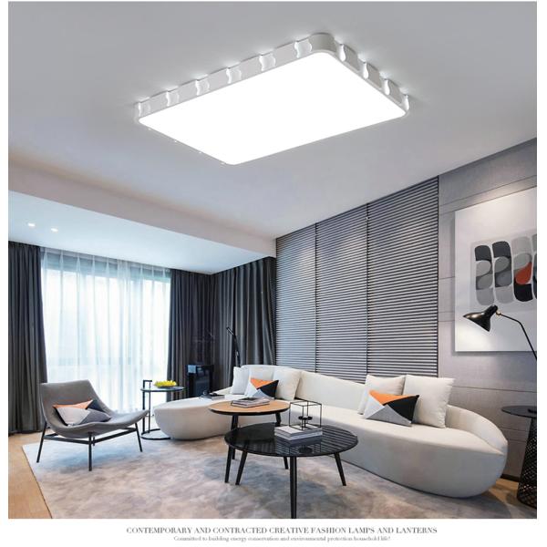 Tri-color/non-pole dimming small/medium/big simple and fashionable bedroom/living room/balcony ceiling lamp