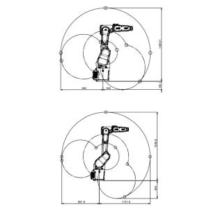 Multi Purpose CRB1300 Collaborative ABB Robot Arm 6 Axis With Mig Welding