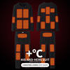 Warm Electric Heating Thermal Mens Set Rechargable Double Switch Control