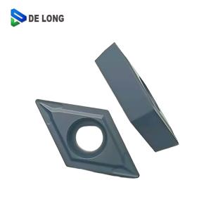 DCMT070204 DCMT070208 MV High hardness Tungsten Carbide Inserts For Quenching