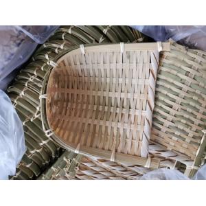 Home Practical Bamboo Broom And Dustpan Green Color