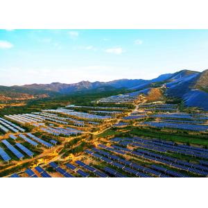 74 M Solar Tracking System Back Tracking Axis Solar Tracker With Worm Gear