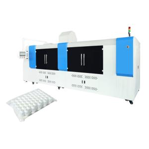 Full Servo PLC Empty Bottle Packaging Machine 100ml 3000BPH-4500BPH