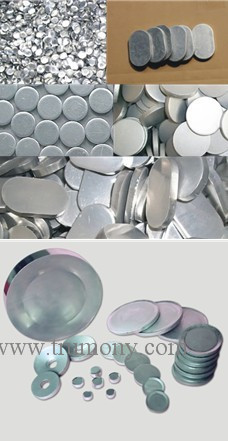 Collapsible Aluminium Tubes Slug/Circles for Roof Vent Temper: O - H112