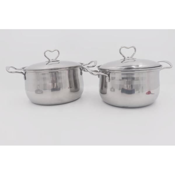 Buy Household 0.7mm Stainless Steel Cookware Sets America Soup Pot at wholesale prices
