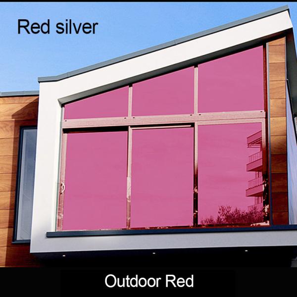 Self Adhesive Building Glass Film Residential Window Tinting Building Window
