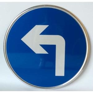 High Visibility Road Security Aluminum Board Traffic Sign in Parking