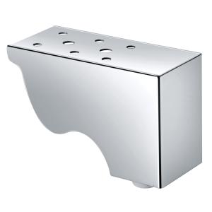 Quality 80mm high contemporary furniture legs strong support metal sofa legs SL-075 for sale