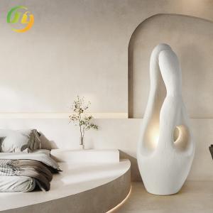 White Irregular Floor Lamp
