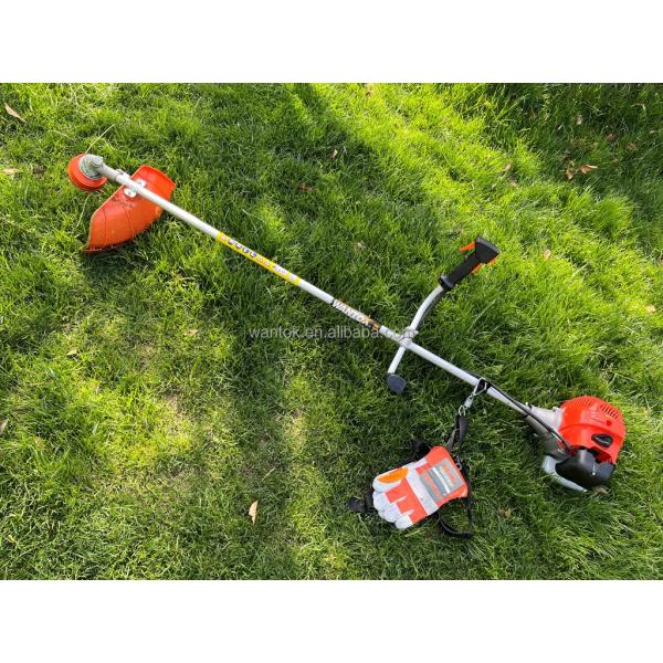 35.8CC Gas 2-Cycle 2-in-1 Brush Cutter and String Trimmer 17" Cutting Width